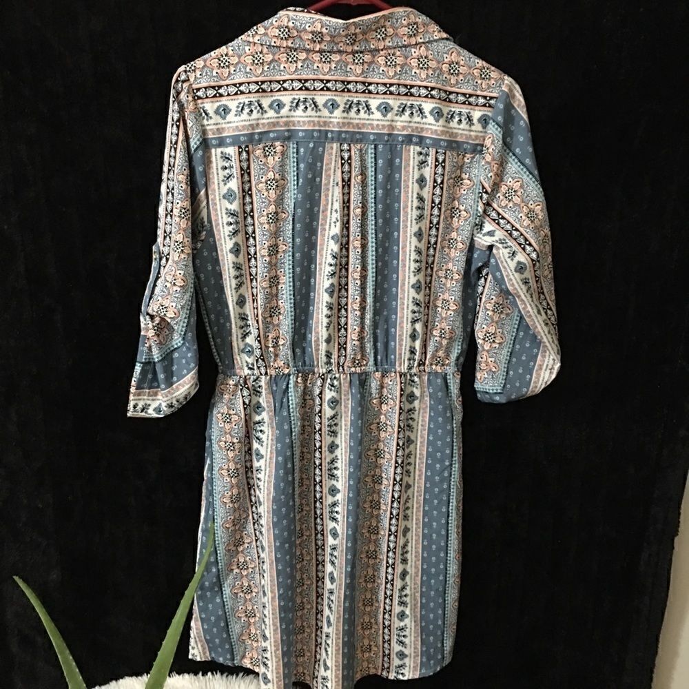 HOSTPICK Gorgeous chest pocket slip like shirt dress - Picture 6 of 8